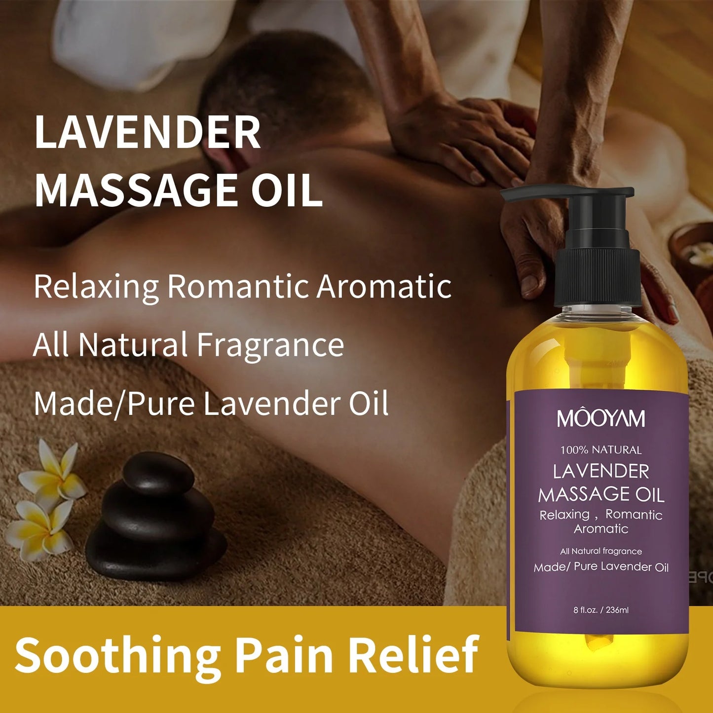 Hudavslappnande Anti-Cellulit Lavendel SPA Olja